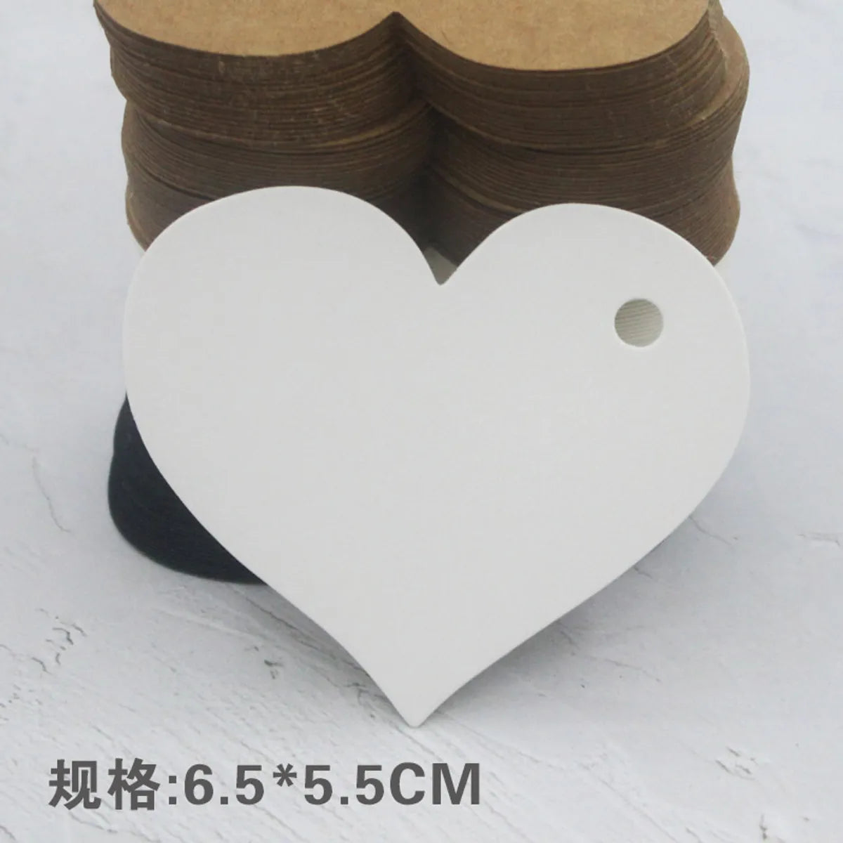 Simple Style Solid Color Paper Card Jewelry Packaging Cardboard