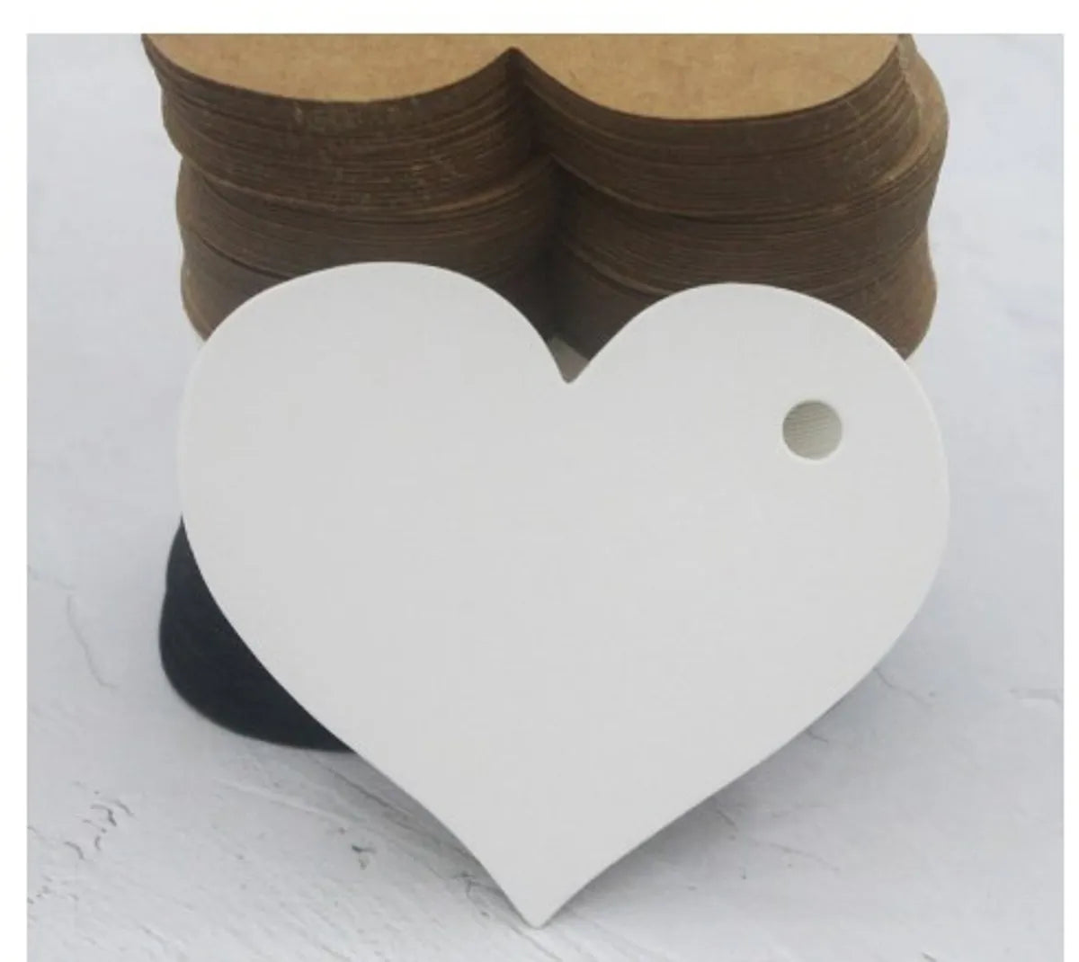 Simple Style Solid Color Paper Card Jewelry Packaging Cardboard