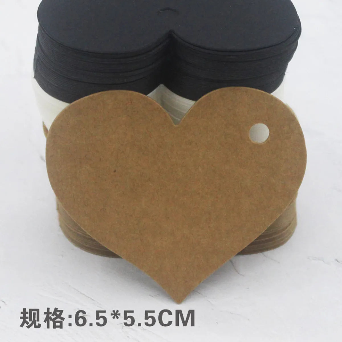 Simple Style Solid Color Paper Card Jewelry Packaging Cardboard