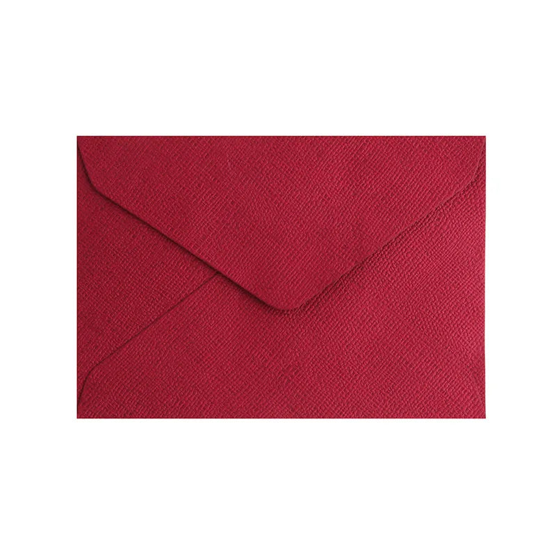 Simple Style Solid Color Paper Daily Envelope