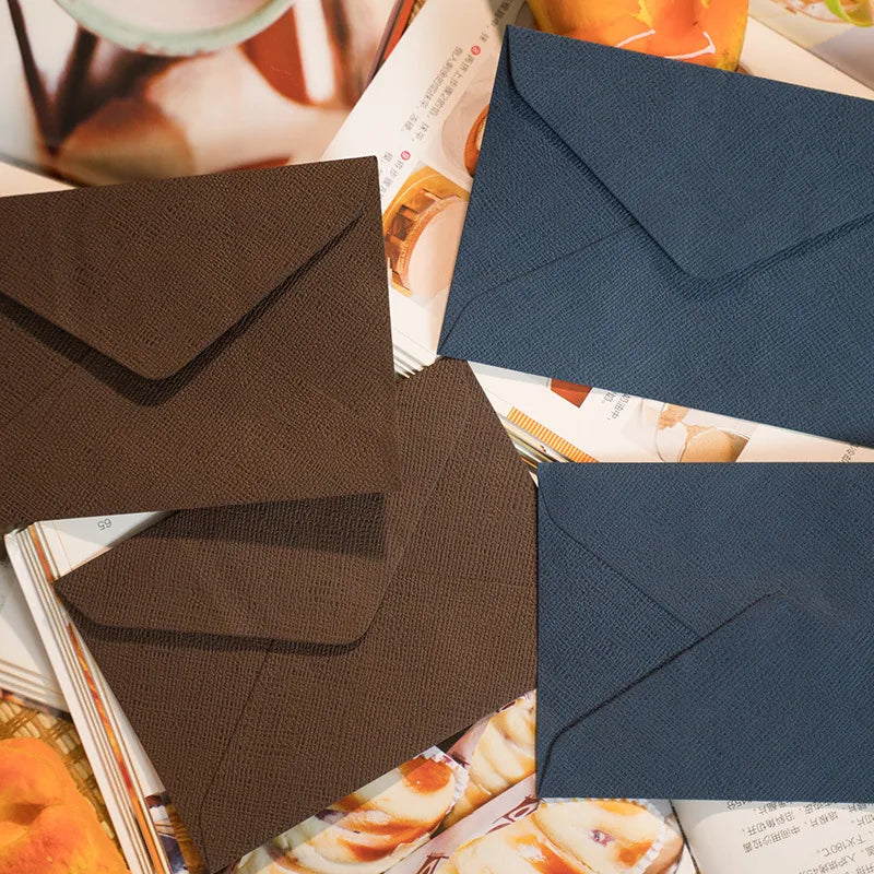 Simple Style Solid Color Paper Daily Envelope