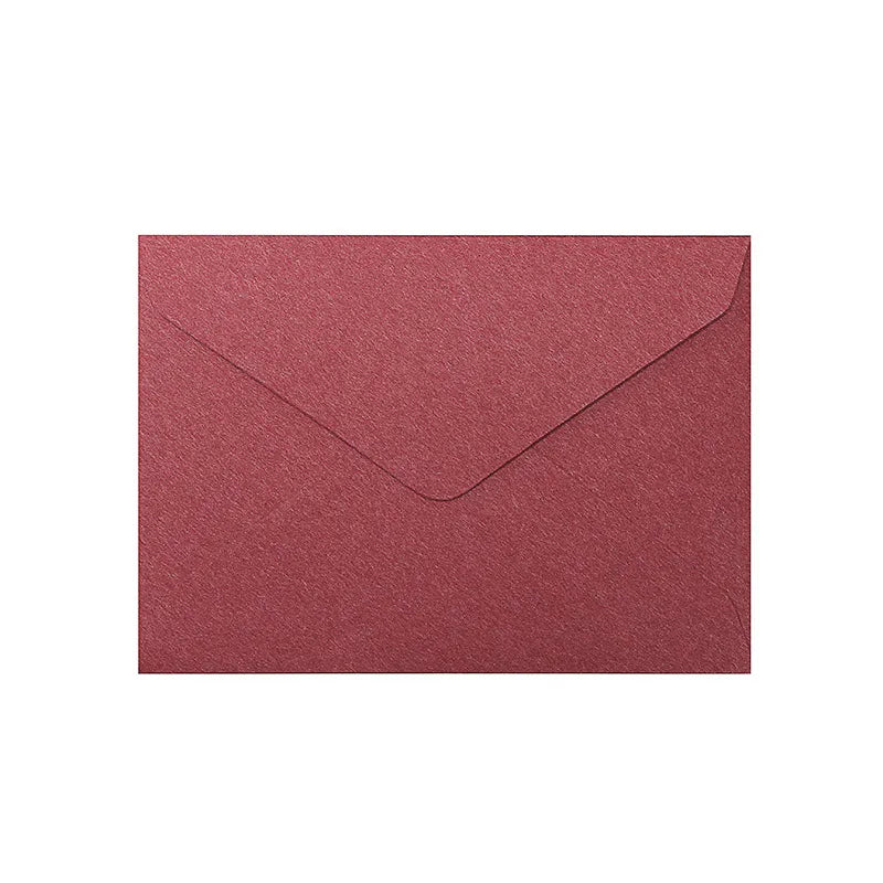 Simple Style Solid Color Paper Holiday Daily Envelope