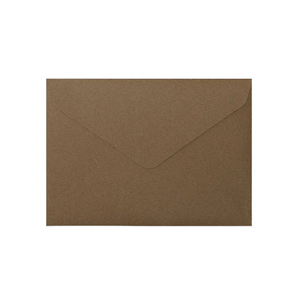 Simple Style Solid Color Paper Holiday Daily Envelope