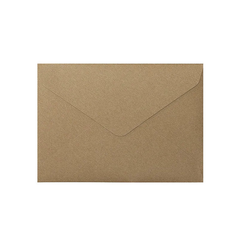 Simple Style Solid Color Paper Holiday Daily Envelope