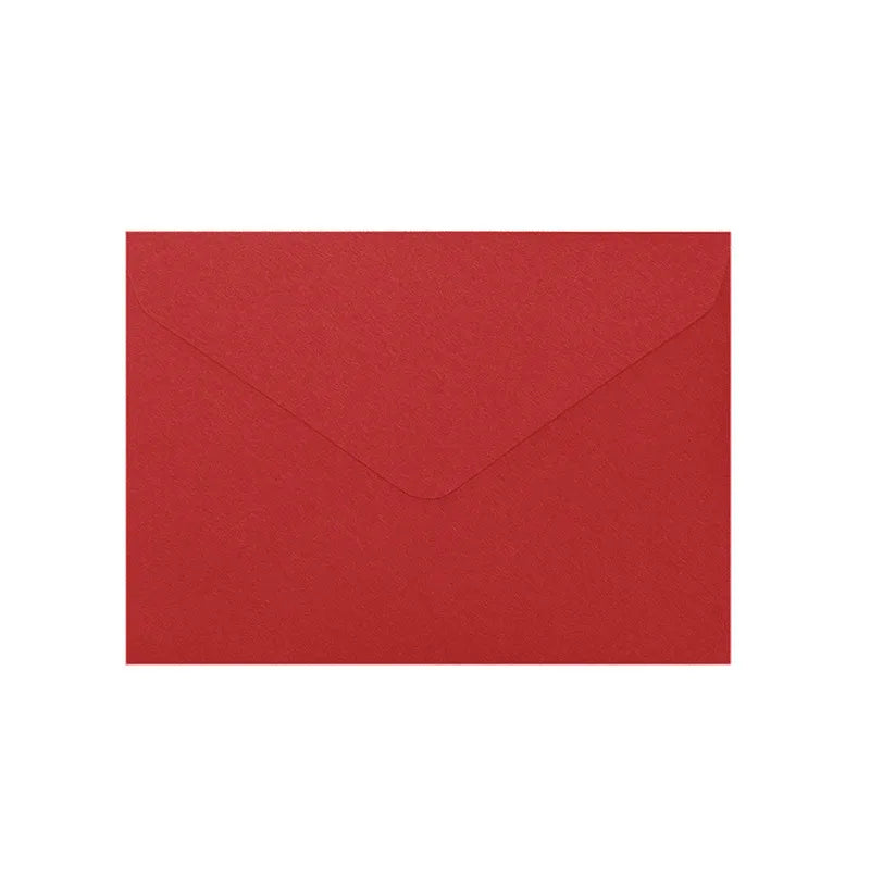 Simple Style Solid Color Paper Holiday Daily Envelope