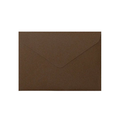 Simple Style Solid Color Paper Holiday Daily Envelope