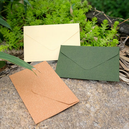 Simple Style Solid Color Paper Holiday Festival Envelope