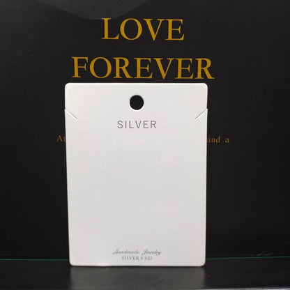 Simple Style Solid Color Paper Jewelry Packaging Bags