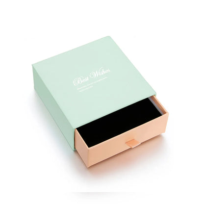 Simple Style Solid Color Paper Printing Jewelry Boxes