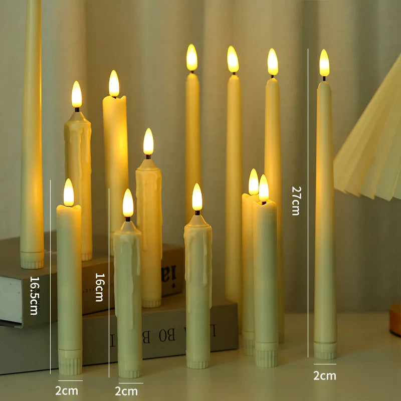 Simple Style Solid Color Plastic Candle