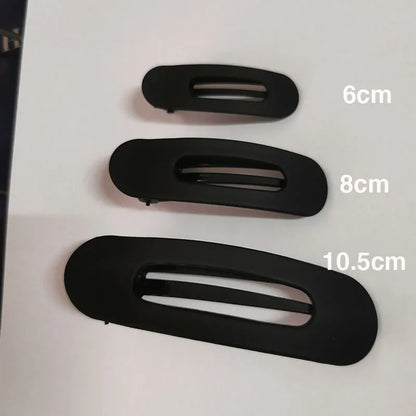 Simple Style Solid Color Plastic Hollow Out Hair Clip 1 Piece