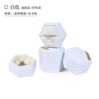 Simple Style Solid Color Plastic Jewelry Boxes