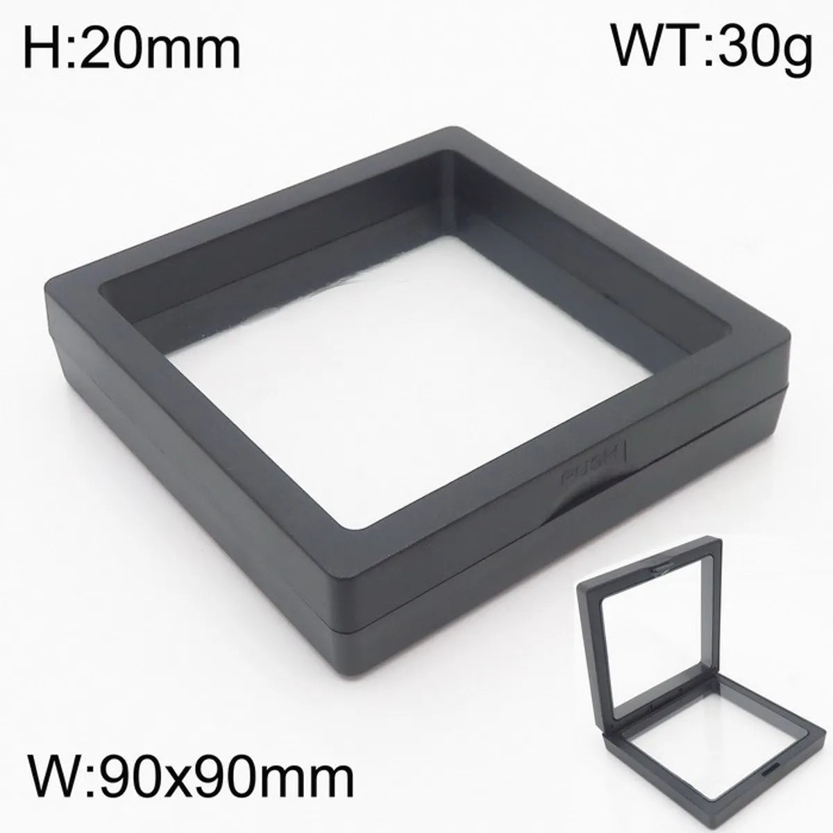 Simple Style Solid Color Plastic Jewelry Boxes