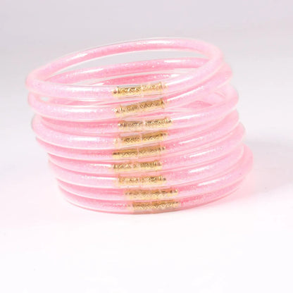 Simple Style Solid Color Pvc Handmade Women'S Wristband