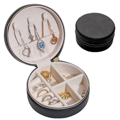 Simple Style Solid Color Pvc Jewelry Boxes