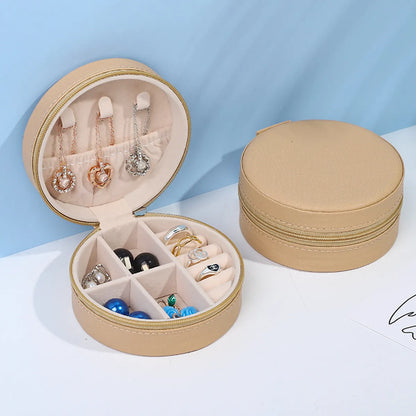 Simple Style Solid Color Pvc Jewelry Boxes