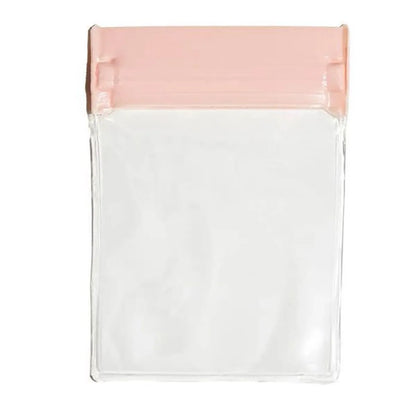 Simple Style Solid Color PVC Jewelry Packaging Bags