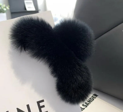 Simple Style Solid Color Rex Rabbit Fur Hair Claws