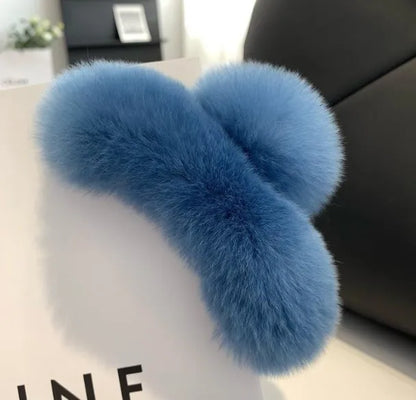 Simple Style Solid Color Rex Rabbit Fur Hair Claws