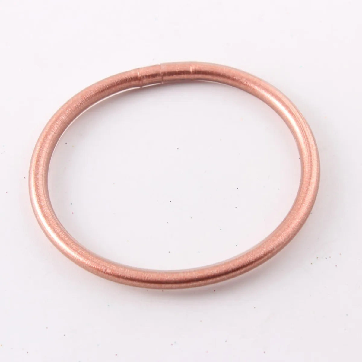 Simple Style Solid Color Silica Gel Women's Buddhist Bangle