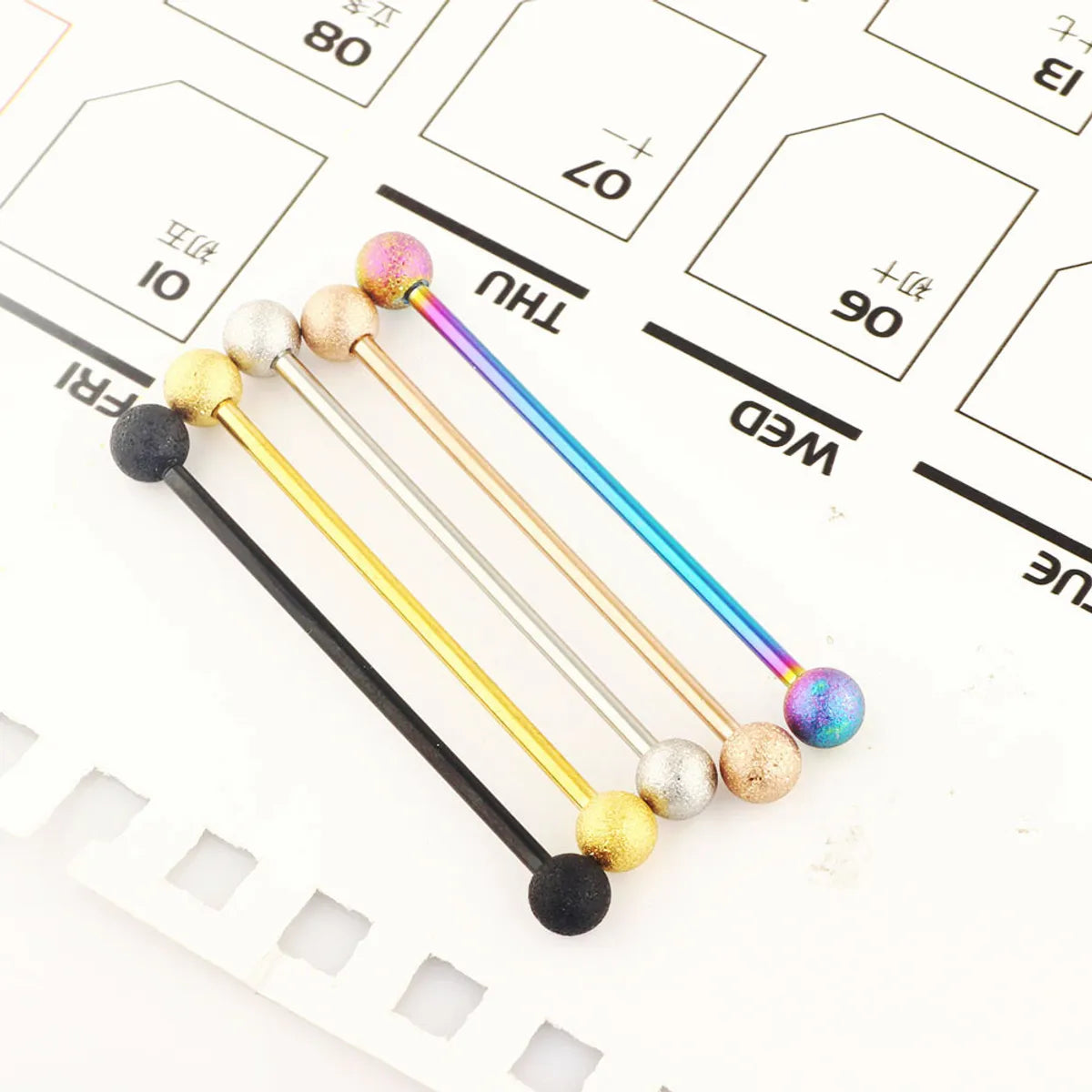 Simple Style Solid Color Stainless Steel Ear Studs 1 Piece