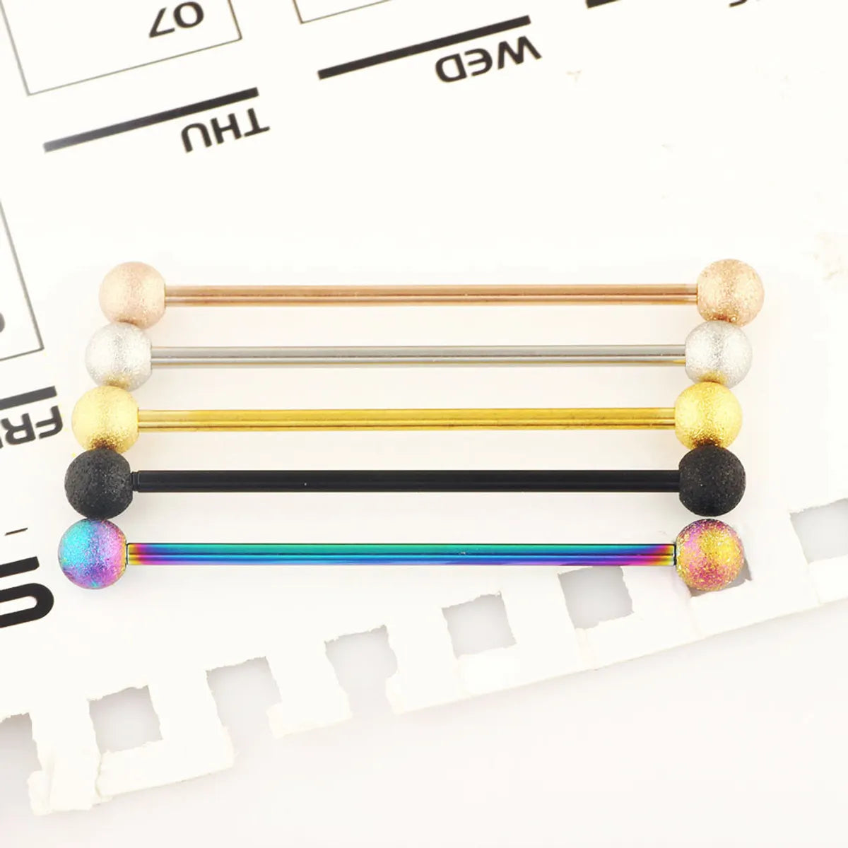 Simple Style Solid Color Stainless Steel Ear Studs 1 Piece