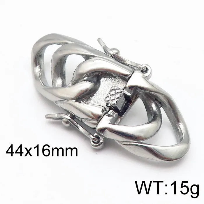 1 Piece Stainless Steel Solid Color Simple Style