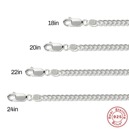 Simple Style Solid Color Sterling Silver Plating Necklace 1 Piece