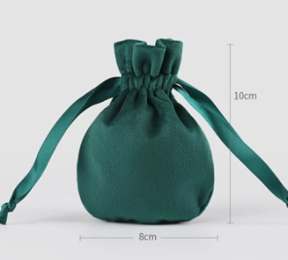 Simple Style Solid Color Velvet Jewelry Packaging Bags