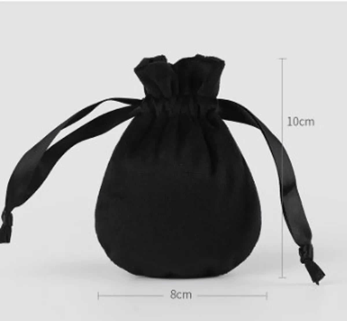 Simple Style Solid Color Velvet Jewelry Packaging Bags