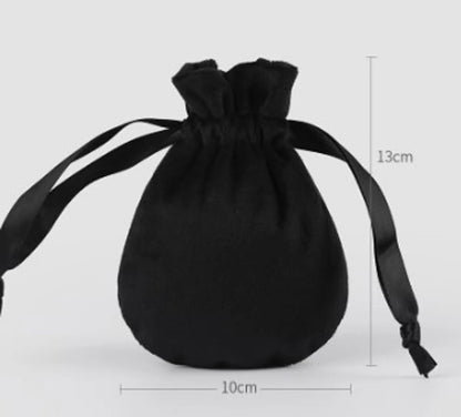 Simple Style Solid Color Velvet Jewelry Packaging Bags