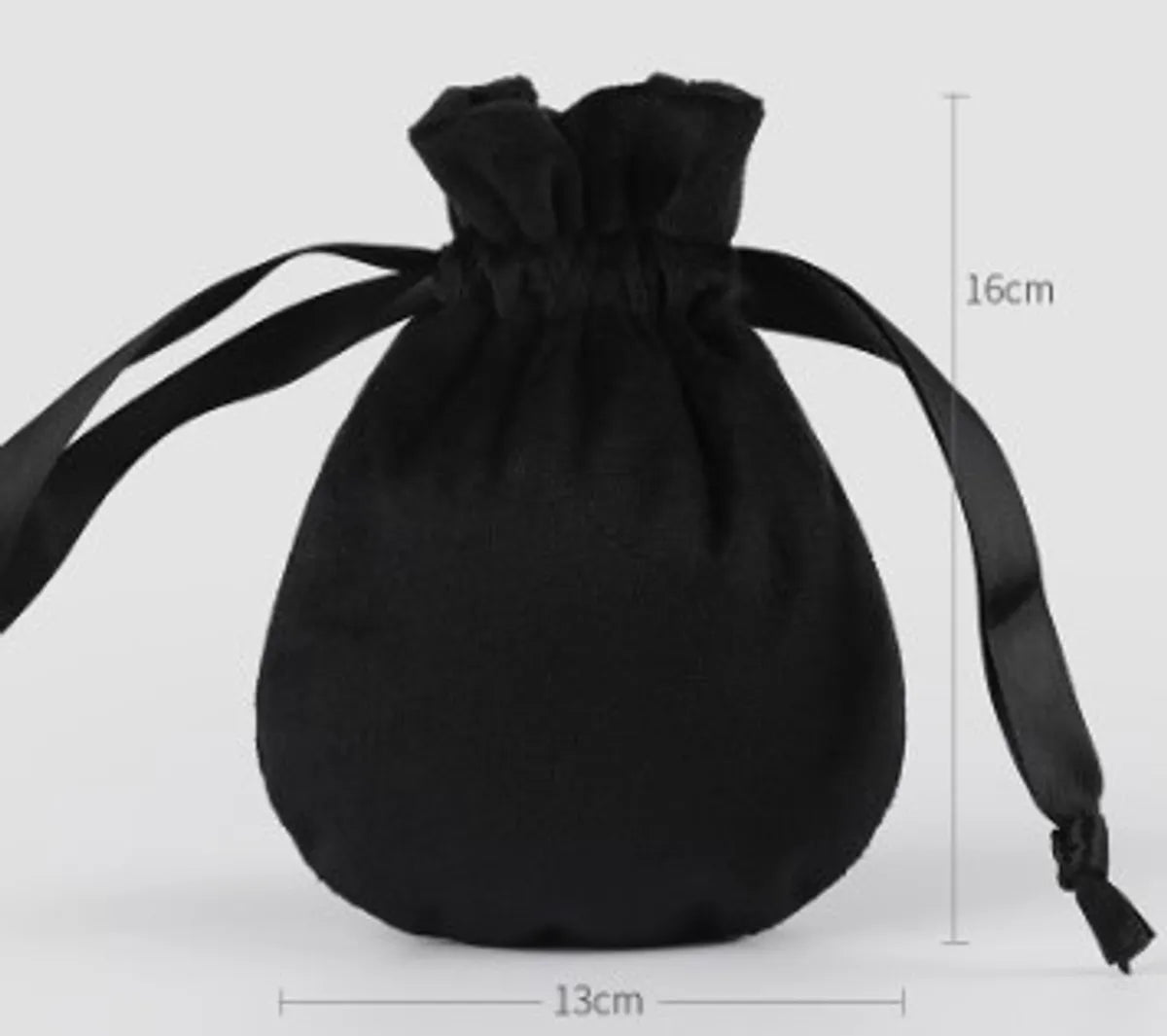 Simple Style Solid Color Velvet Jewelry Packaging Bags