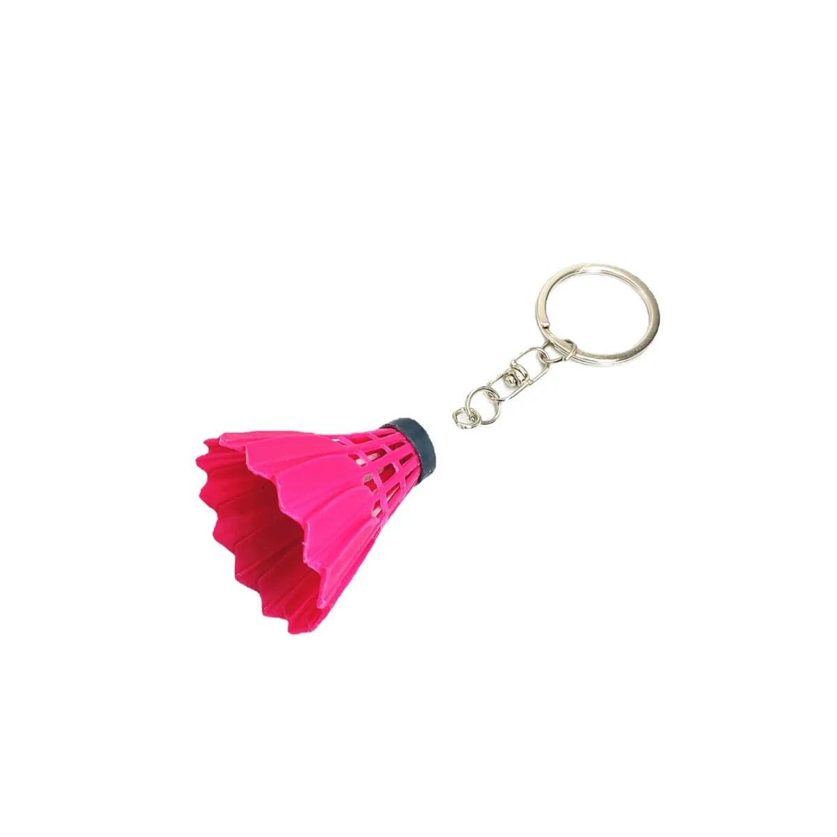 Simple Style Sports Badminton Plastic Unisex Bag Pendant Keychain