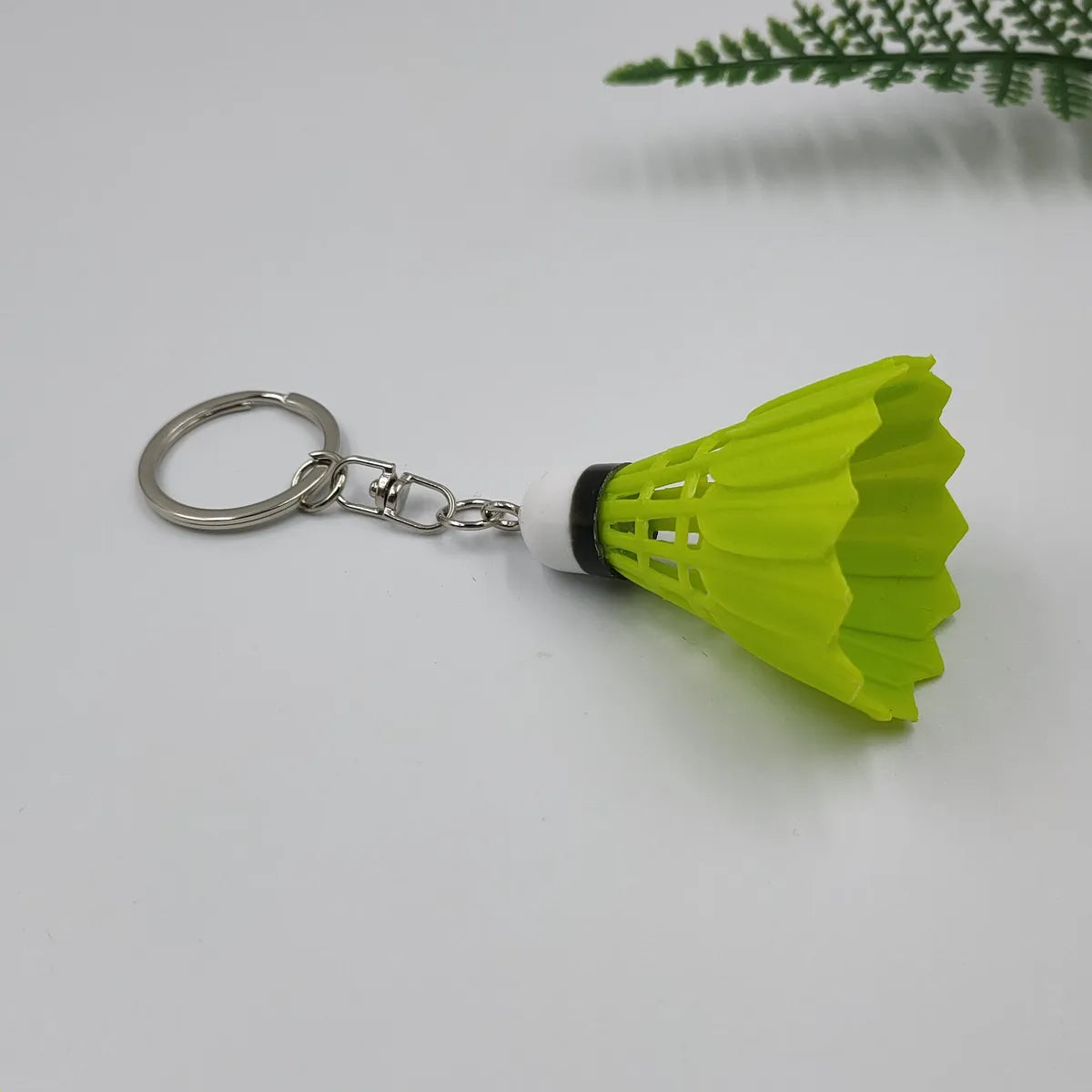 Simple Style Sports Badminton Plastic Unisex Bag Pendant Keychain