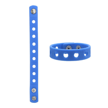 Simple Style Sports Geometric Silica Gel Unisex Wristband