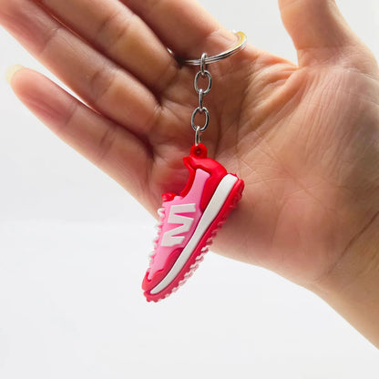 Simple Style Sports Shoe PVC Unisex Bag Pendant Keychain