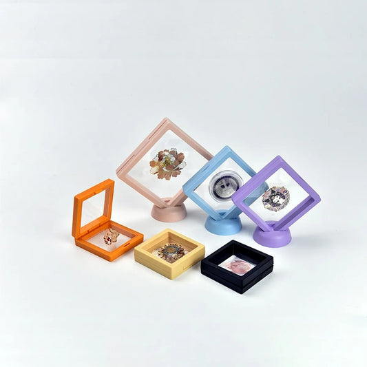 Simple Style Square Plastic Jewelry Boxes