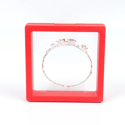 Simple Style Square Plastic Jewelry Boxes