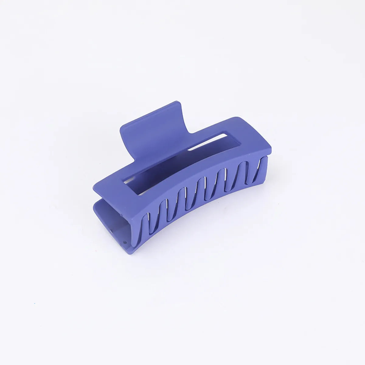 Simple Style Square Plastic Stoving Varnish Hair Claws