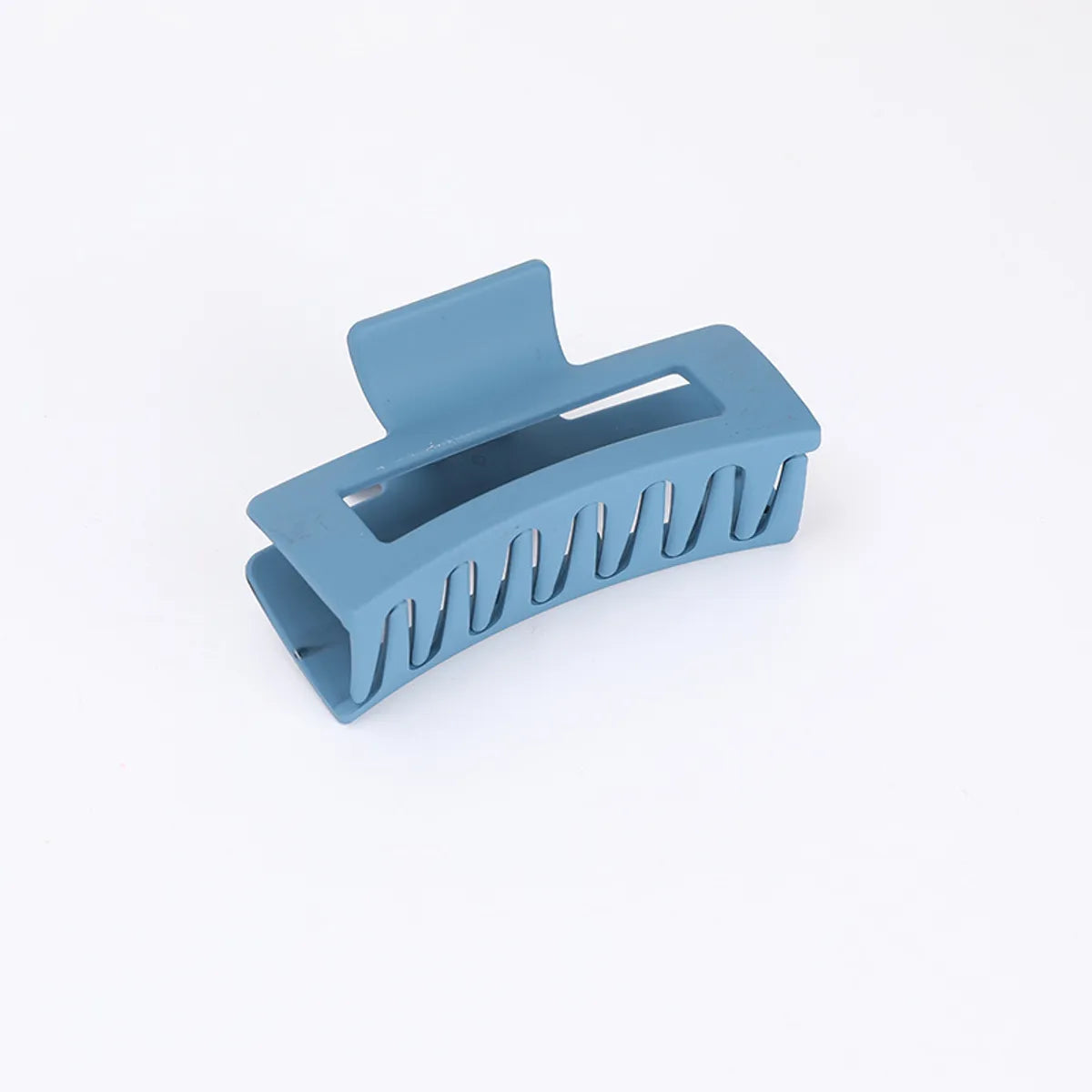 Simple Style Square Plastic Stoving Varnish Hair Claws