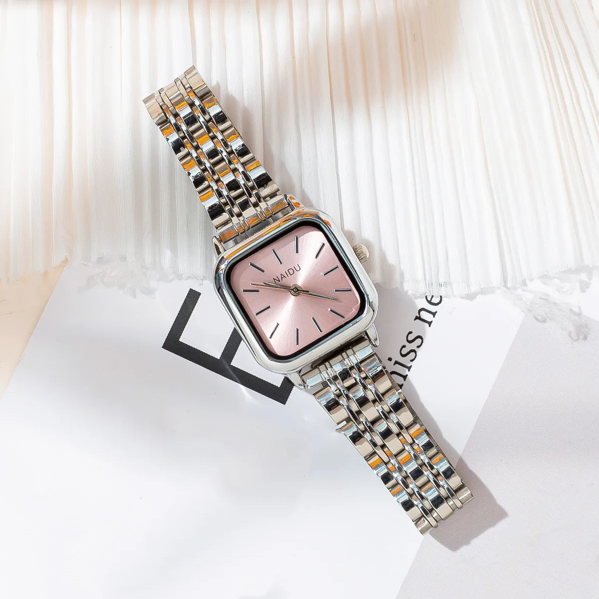 Simple Style Square Quartz Women'S Watches