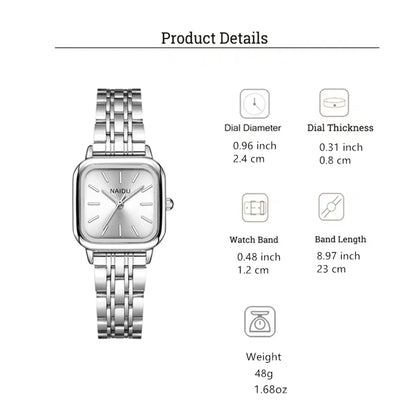 Simple Style Square Quartz Women'S Watches