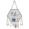 Simple Style Square Star Moon Metal Hollow Out Jewelry Rack