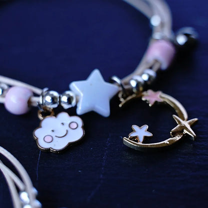 Simple Style Star Alloy Metal Bracelets