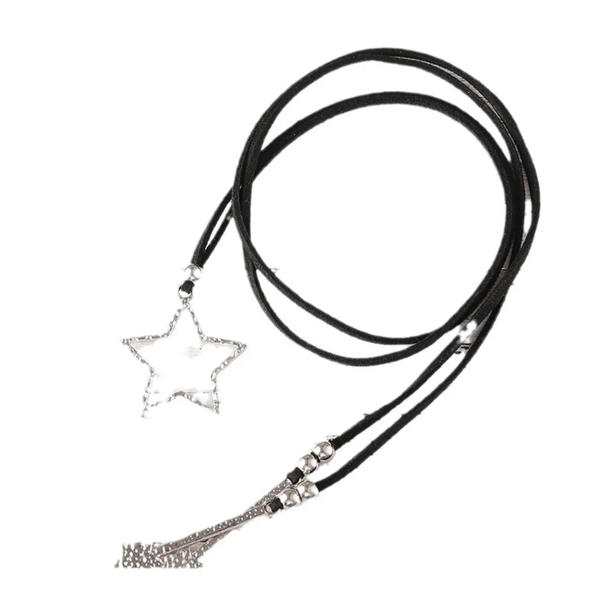 Simple Style Star Alloy Polyester Wholesale Pendant Necklace