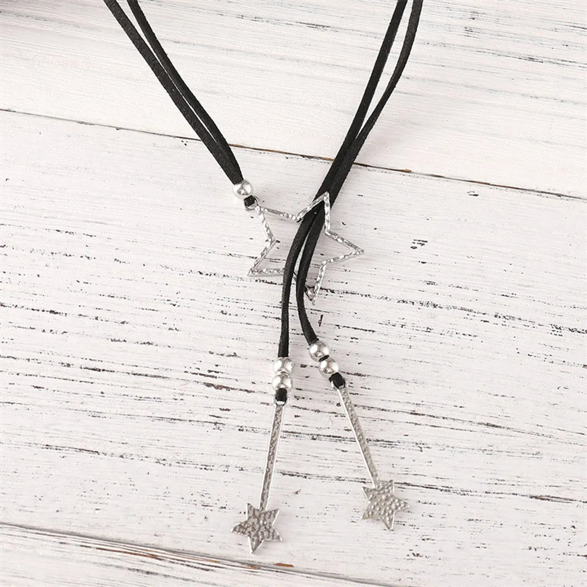 Simple Style Star Alloy Polyester Wholesale Pendant Necklace