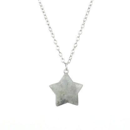 Simple Style Star Crystal Handmade Pendant Necklace 1 Piece