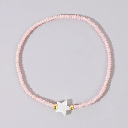 Simple Style Star Glass Wholesale Bracelets