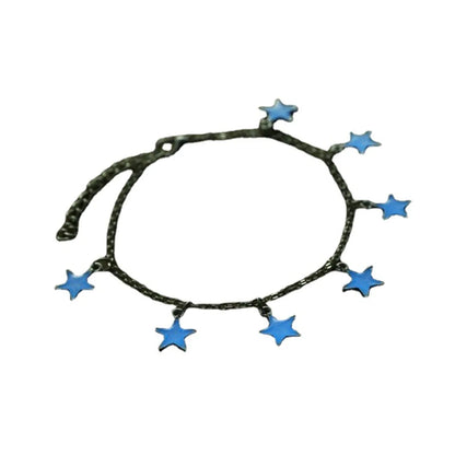 Simple Style Star Heart Shape Alloy Wholesale Bracelets