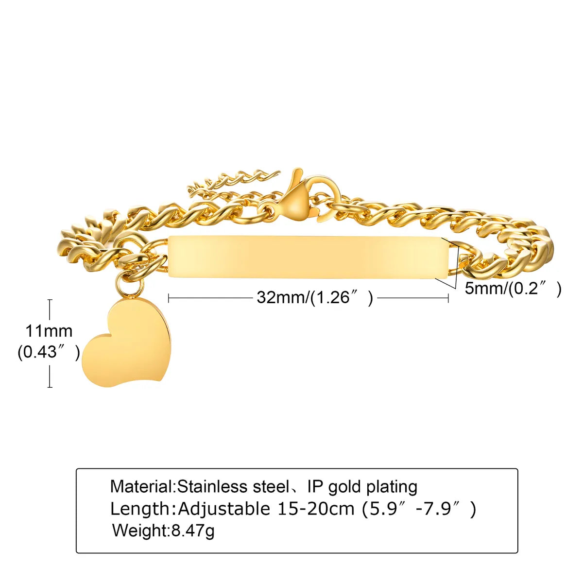 Simple Style Star Heart Shape Crown 304 Stainless Steel Zircon Bracelets In Bulk